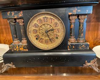 Magnificent Seth Thomas Clock w Key * Runs Perfectly *
