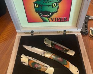 Viper knives new in the box!