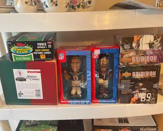 Bobble heads and wax packs