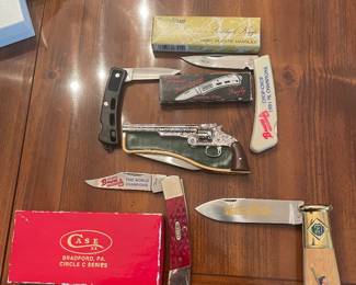 Collectable knives galore