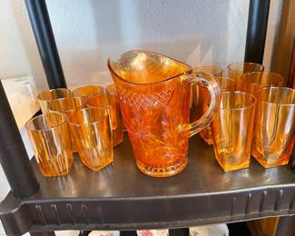 More carnival glass