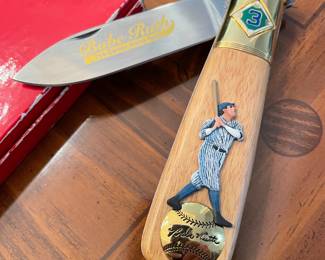 Franklin Mint BABE RUTH Knife