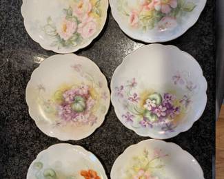 Hand Painted Rosenthal Porcelain Plates