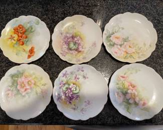 Hand Painted Rosenthal Porcelain Plates