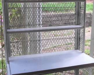 Wicker Pagoda Etagere 