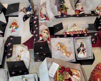 Huge Selection of Christopher Radko Ornaments