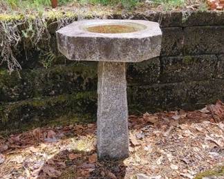 Concrete Birdbath