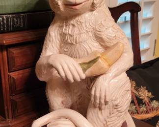 Vintage Hand Painted Monkey