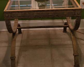 Glass Accent Table 