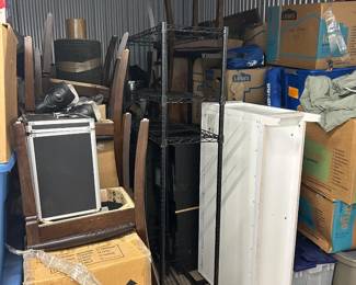 Lot #3 Large 10’x15’ Storage Unit filled with Furniture, Boxes, Totes and much more
