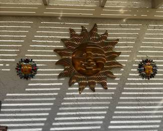 Tons of wall sun art 