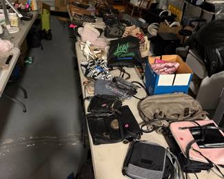 Vintage clothes, shoes, electronics 
