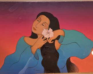 Original R C Gorman Lithograph