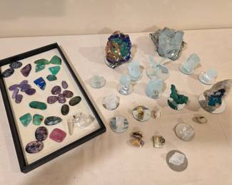 Minerals & rocks sampling