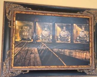 Photographer Doug Bennett Silverton-Durango narrow gauge engines photograph.