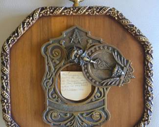 Description of peep hole building it came from in Colorado  Springs. 