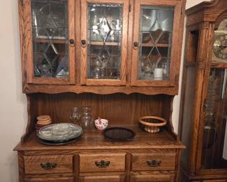 Oak Hutch