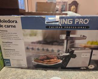 Professional meat grinder