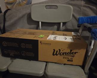 wonder pole saftey bar, floor to ceiling