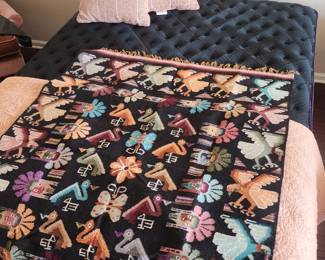 Queen size black beauty rest adjustable bed like new!! 