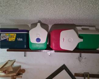 A Group of Personal Coolers