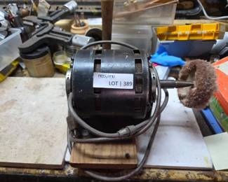 General Electric Benchtop Buffer and Polisher