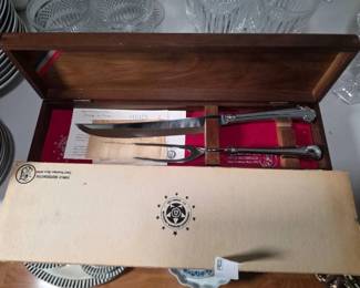 Towle Grand Duchess Two Piece Carving Set