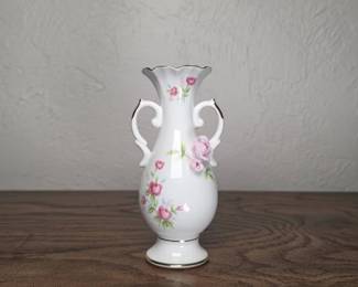 Towle Fine Bone China Floral Bud Vase