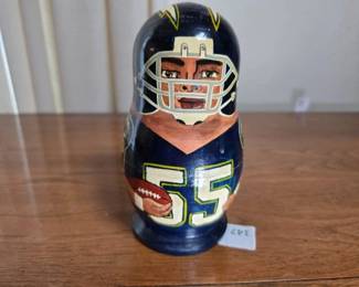 Russian Nesting Dolls Featuring Junior Seau