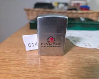 Raymond Concrete Pile Co. Zippo Lighter