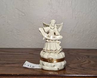 Lenox Treasures Angel of Hope Trinket Box