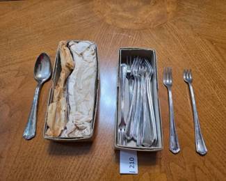 Art Deco Style Silver-Plated Flatware