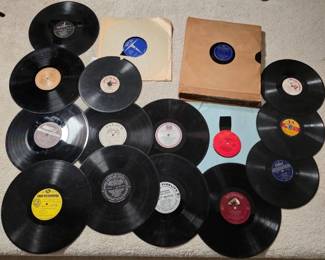 Fifteen Vinyl Records Featuring Various Artists