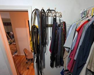 Men's Apparel Including Levi Strauss and Co. Belt