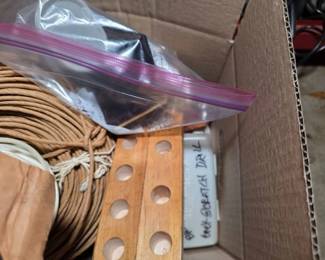 Workshop Hardware and Fiber Rush Cordage