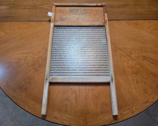 Columbus Washboard Co. No. 2055 Glass Washboard