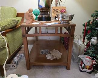 MCM Asian-Style Side Table Thomasville Tamerlane