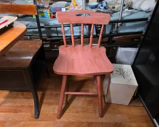 Child's Windsor-Style Spindle Back Side Chair