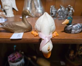 Waterfowl Figurines & Artefice Italy Shelf-Sitter