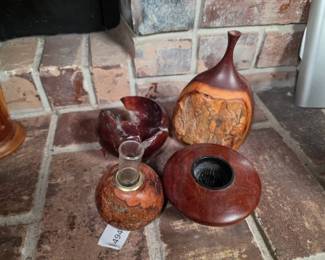 Studio Turned Wood Vessels