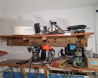 Woodworking Routers and Workshop Accessories