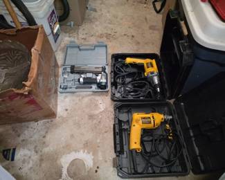 DeWalt Corded Drills & EZ-Fasten Pneumatic Nailer