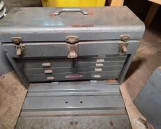 Craftsman Machinist Chest and Wooden Utility Box