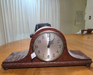 Herman Miller Electric Tambour Mantel Clock
