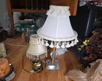 Two Table Lamps in Traditional & Victorian Styles