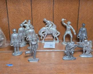 British Infantry and Western Figurines