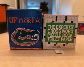 Two Novelty Paper Tissue Boxes