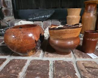 Contemporary Studio Turned Wooden Vessels