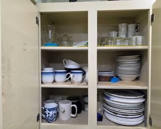 Ceramic Kitchenware and Pressed Glassware