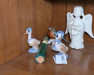 Ceramic and Wooden Figurines